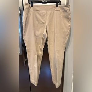 Slimsation by Multiples Tan Pants plus size 20